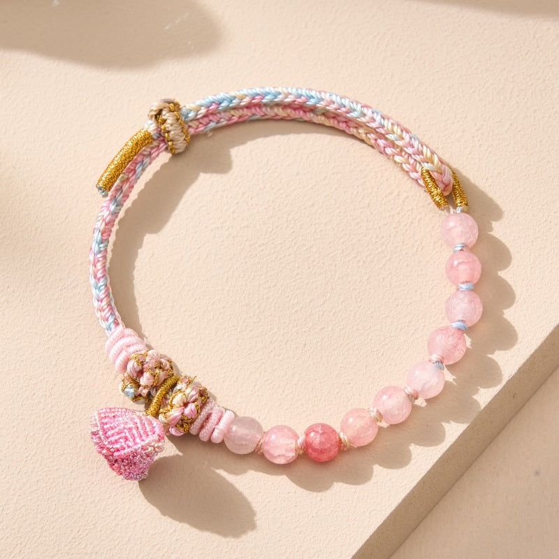 Boat Festival Perfect Peach Blossom Carrying Strap Bracelets