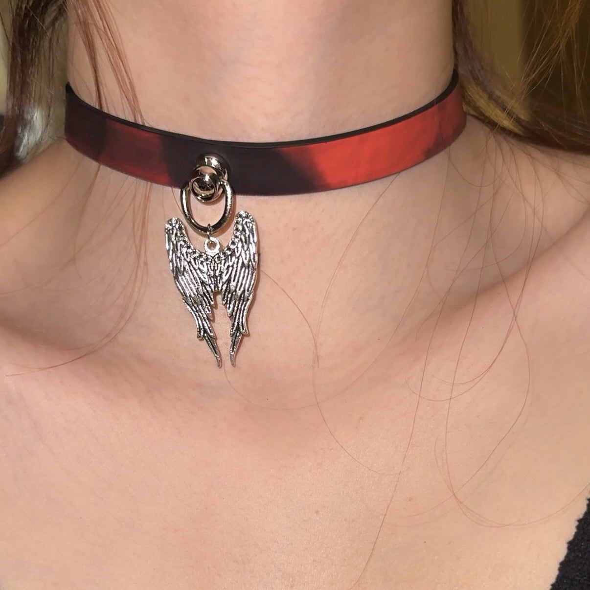 Paw Hot Soft Leather Trendy Cool High-grade Collar