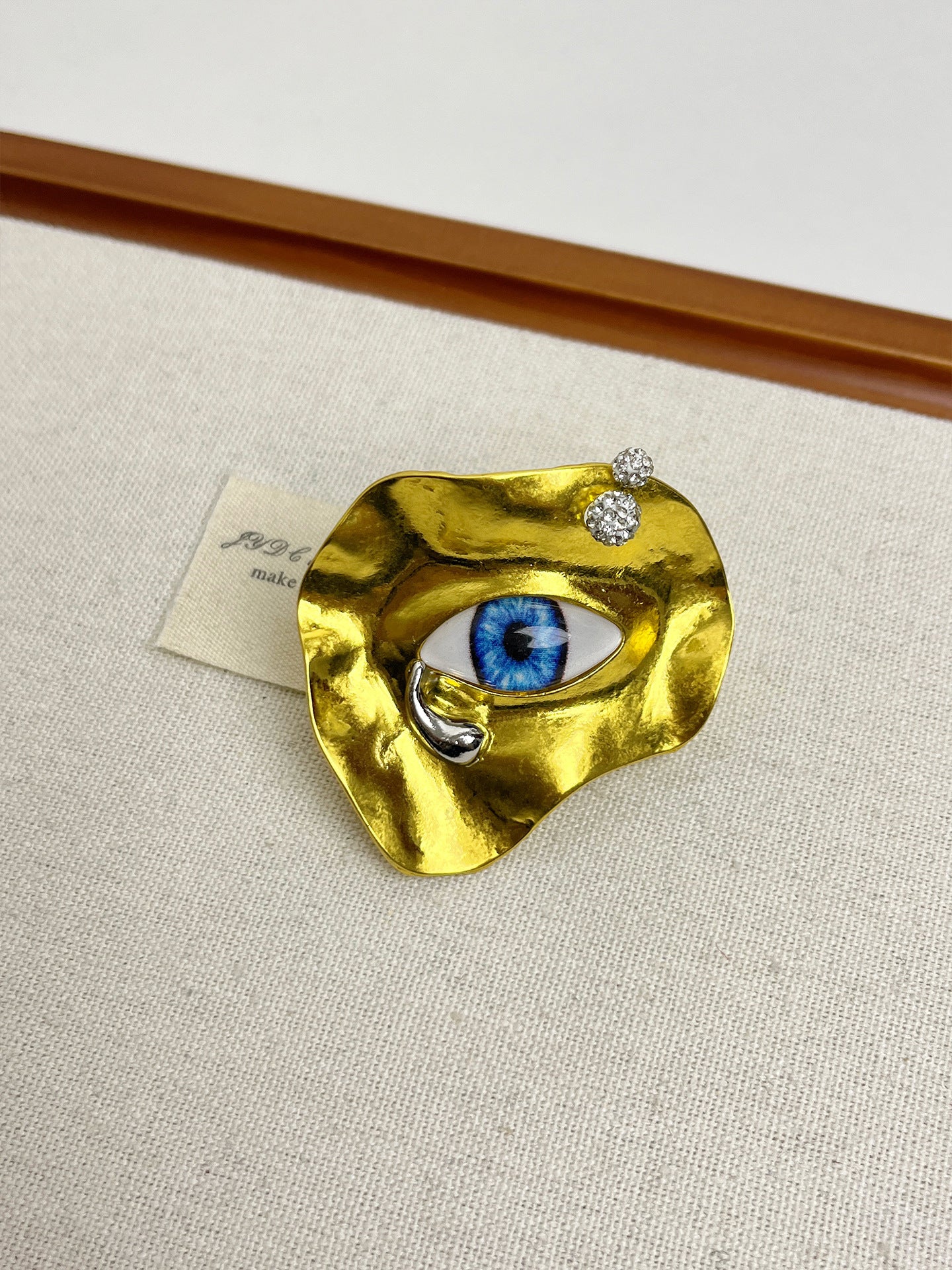 Devil's Eye Female Niche High-grade Light Luxury Retro Rings