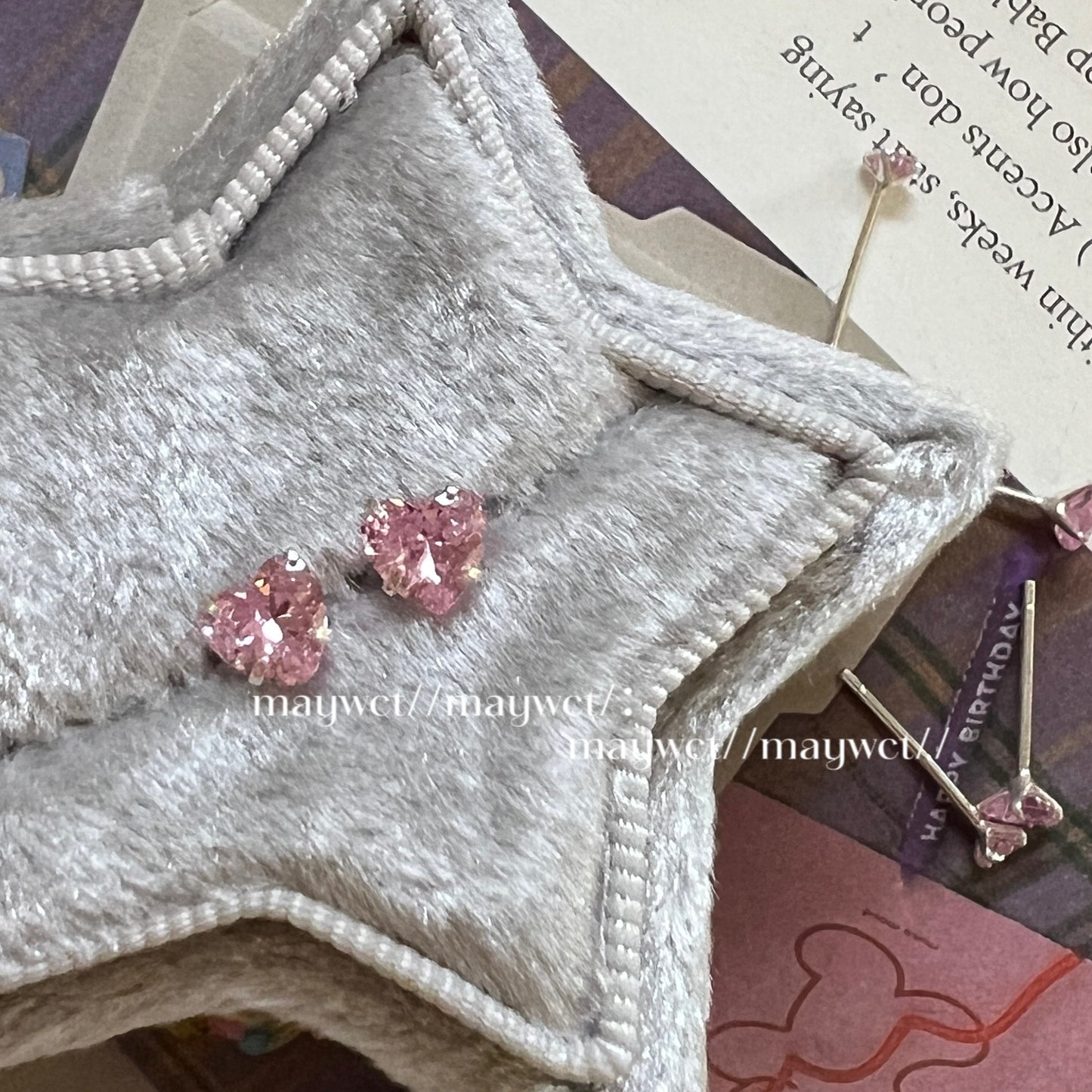 Female Sleeping Without Picking Ear Exquisite Stud Earrings