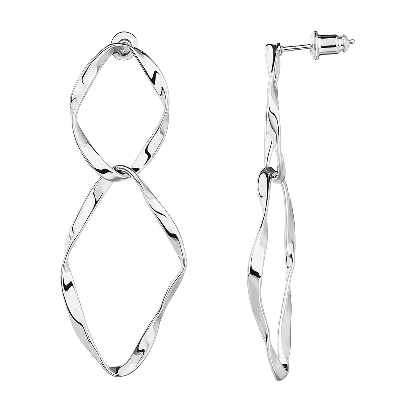 Women's Summer Fashion Quadrilateral Special Interest Light Luxury Rings