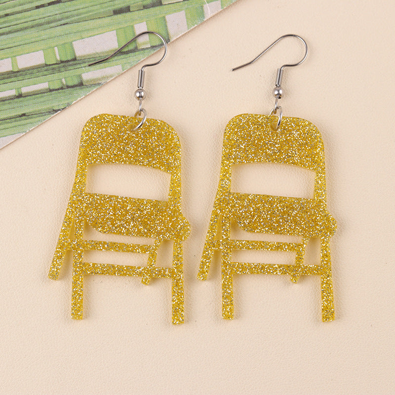 Large Chair Acrylic Ear High Profile Fashion Rings