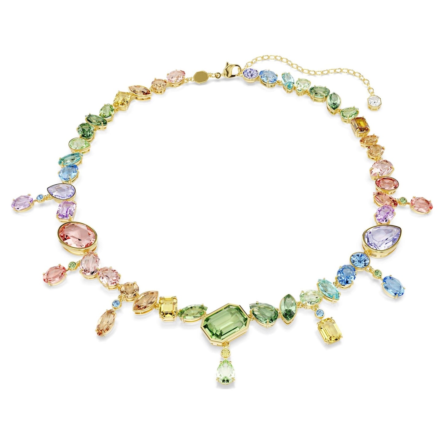 Fashion Austrian Crystal Flower Dopamine Exquisite Jewelry Set