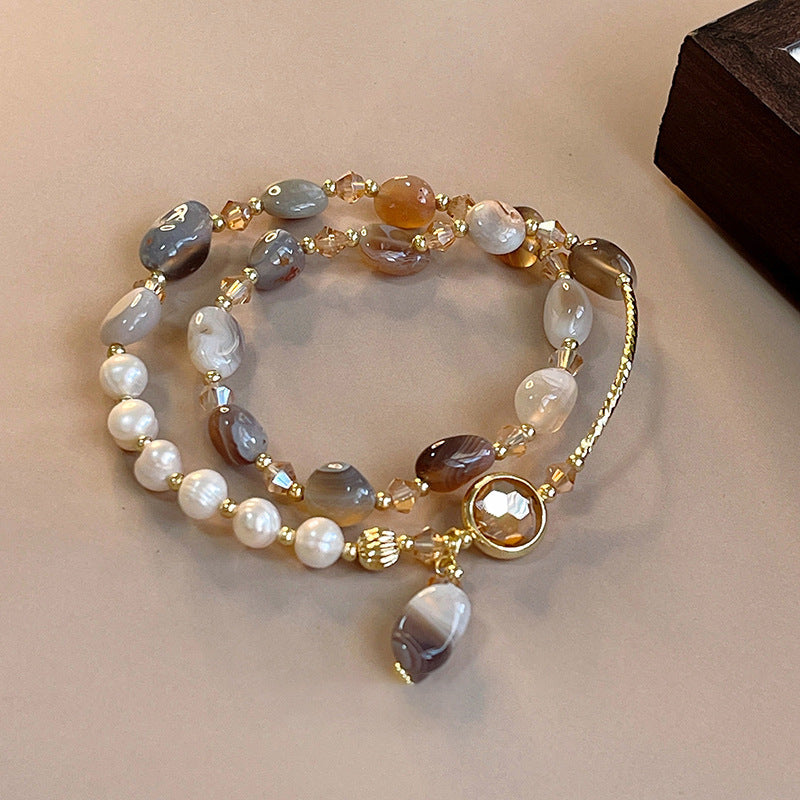 Zircon Fashionable Minimalist Wristband With Touch Of Affordable Bracelet