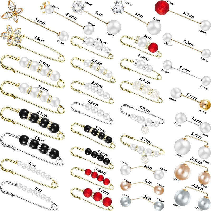 Women's Of Trousers Pin Artifact Fixed Clothes Buckle Brooches