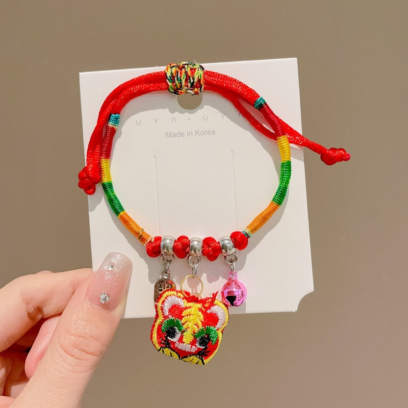Children's Dragon Boat Festival Colorful Rope Chic Carrying Strap Batch Bracelet