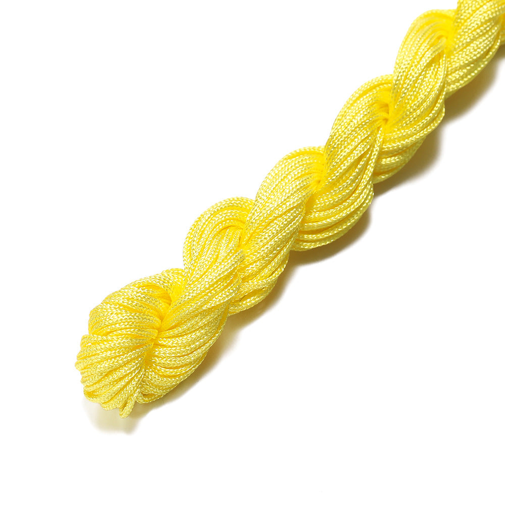 Handmade Braided Jade Strand Red Rope Thread Chinese Knot Hanging Ornaments