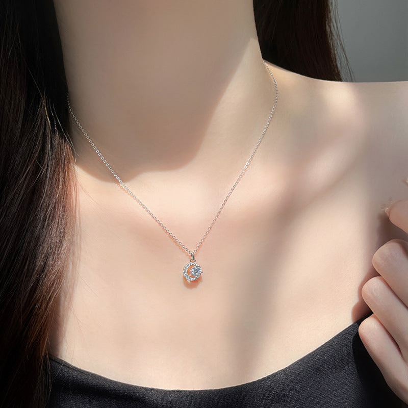 Light Luxury Minority Clavicle Chain Zircon Necklaces