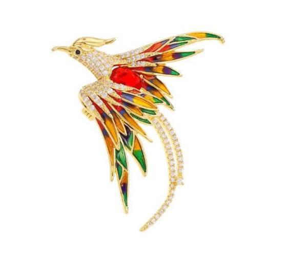 Temperament Safety Pin Add Beauty Value Light Brooches