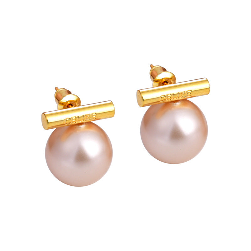 French Entry Lux Temperament Ear Design Personality Earrings