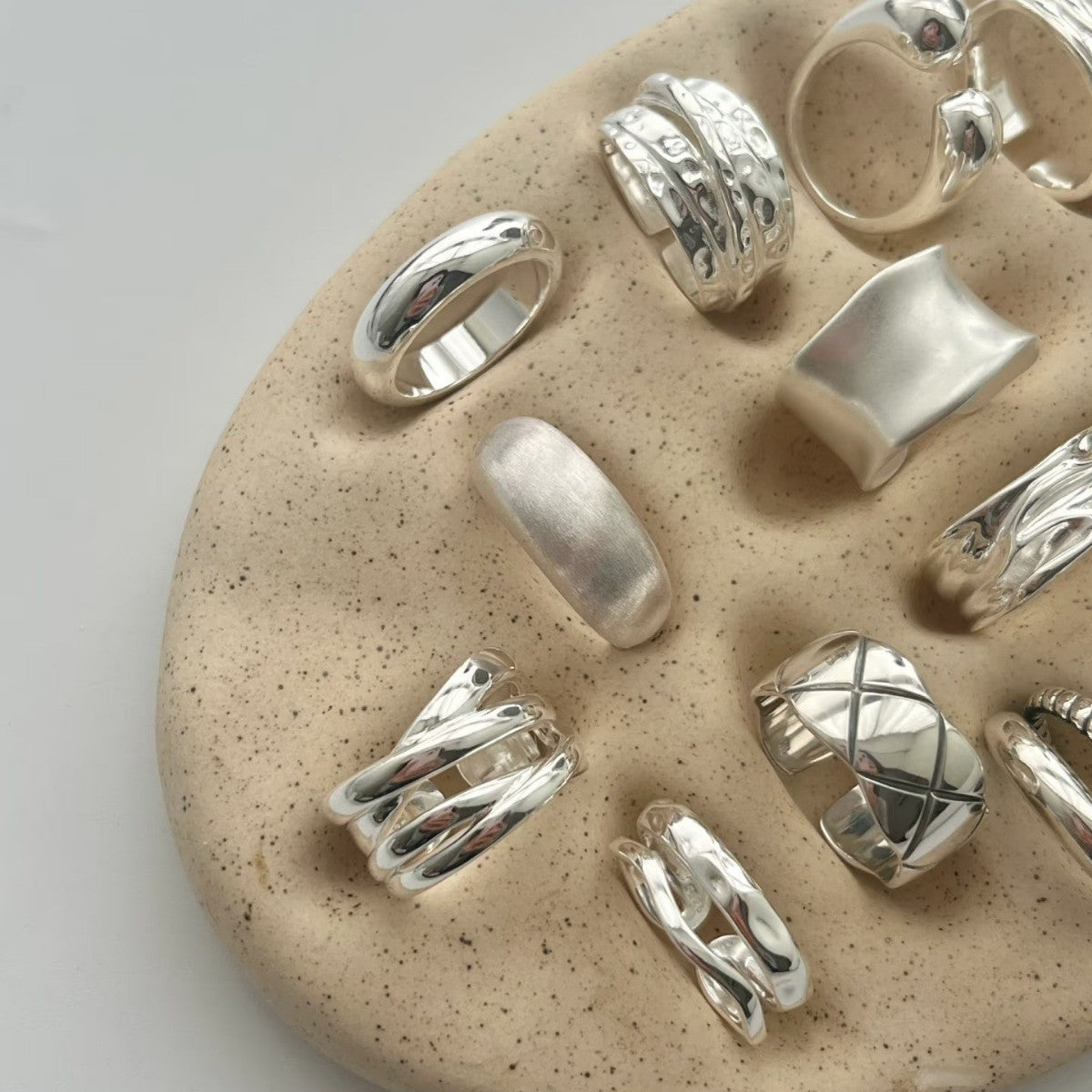 Women's Light Luxury High-grade Temperamental Minority Design Opening Ring