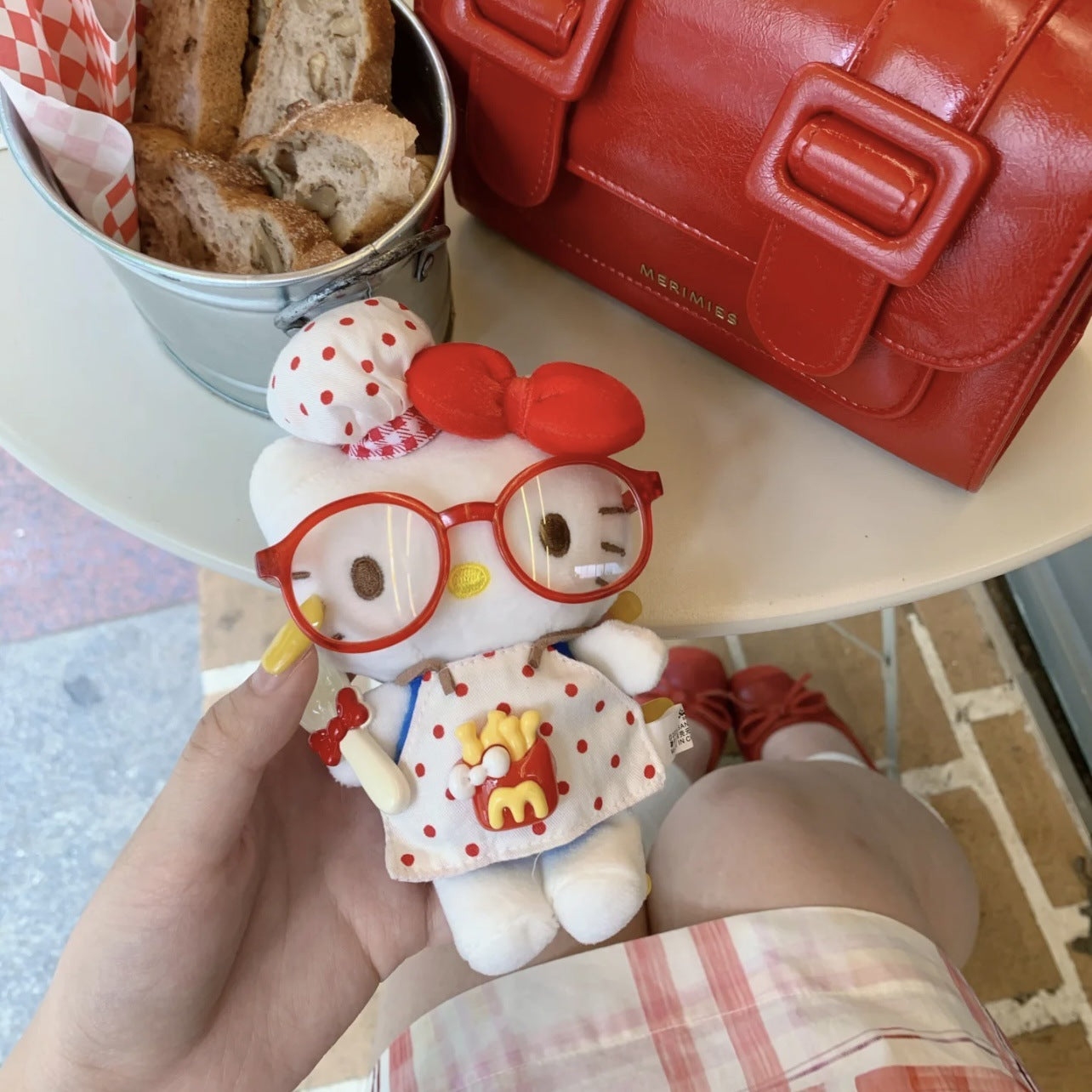 Package Cartoon Lovely Key Buckle Plush Pendants