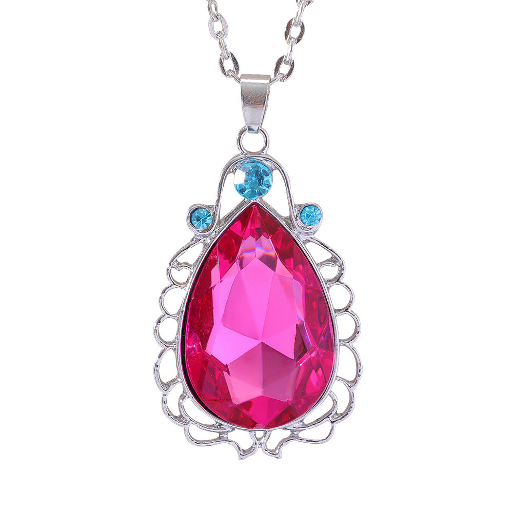 Slouchy Sophia Power Stone Princess Charm Necklaces