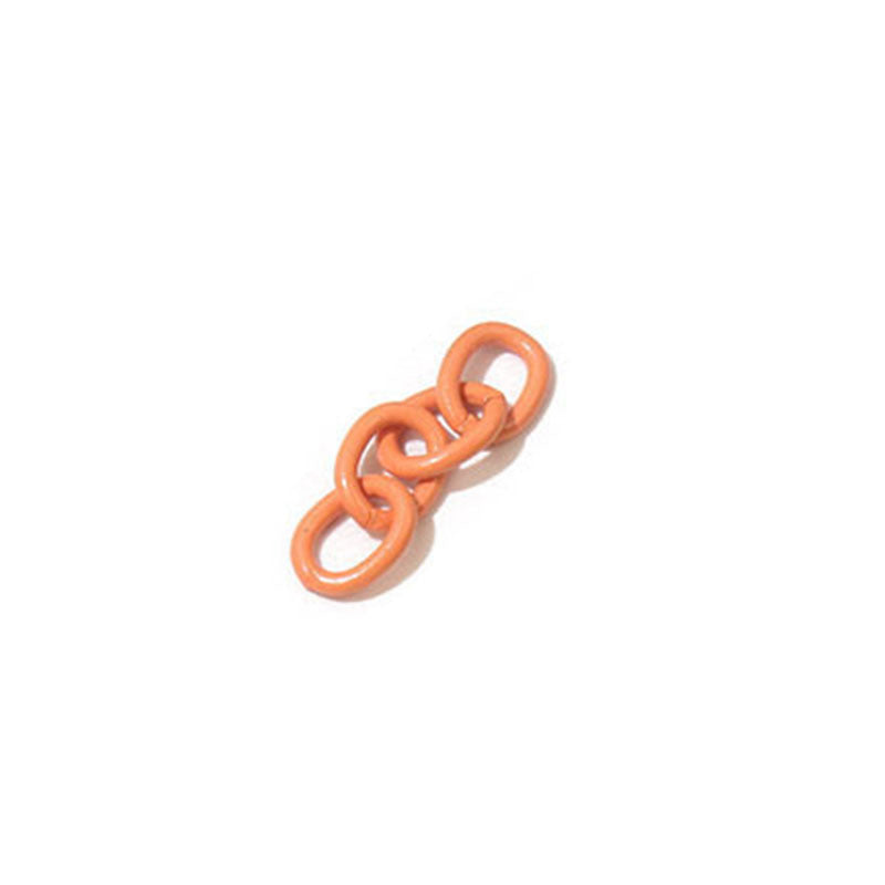 Color Paint Chain Extension Tail Hoop Jewelry Accessories