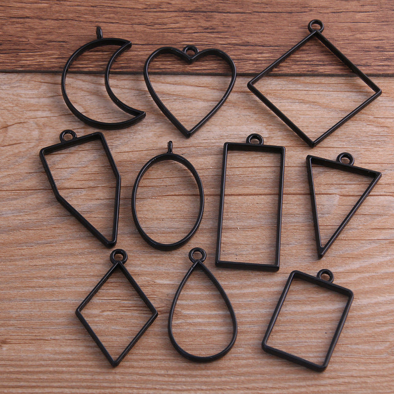 Durable Mixed Geometric Figure Epoxy Mold Jewelry Accessories