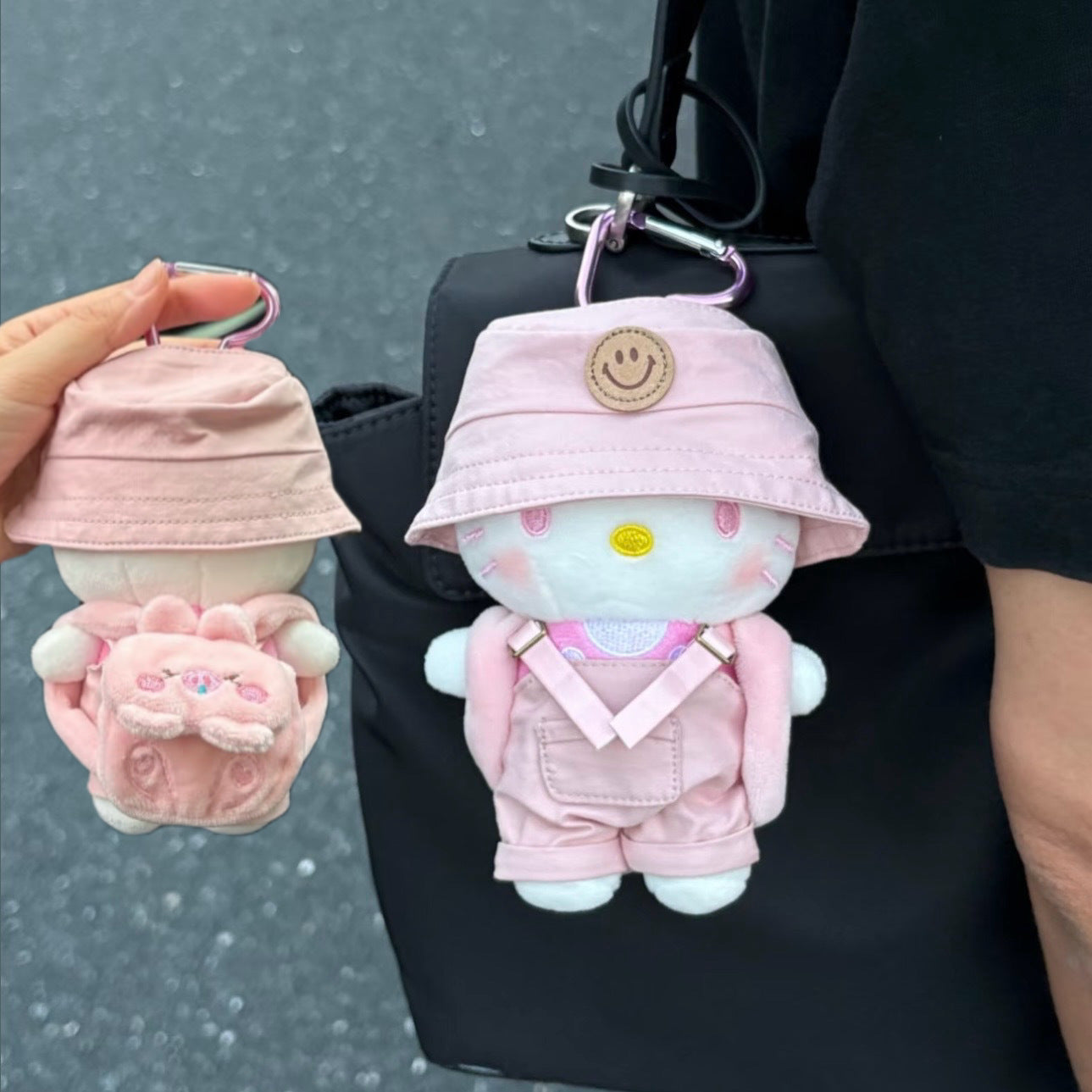 Package Cartoon Lovely Key Buckle Plush Pendants