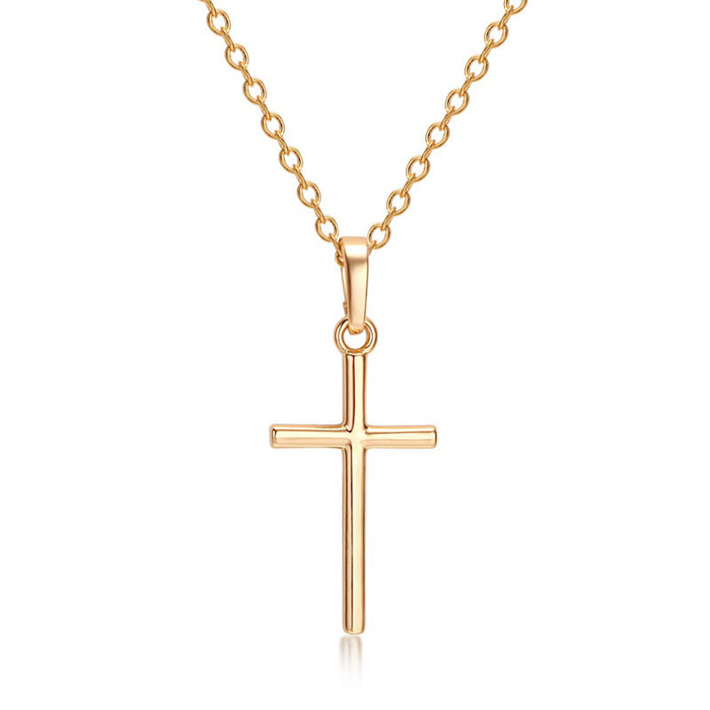 Hip Hop Cross Zircon Simple Fashion Necklaces