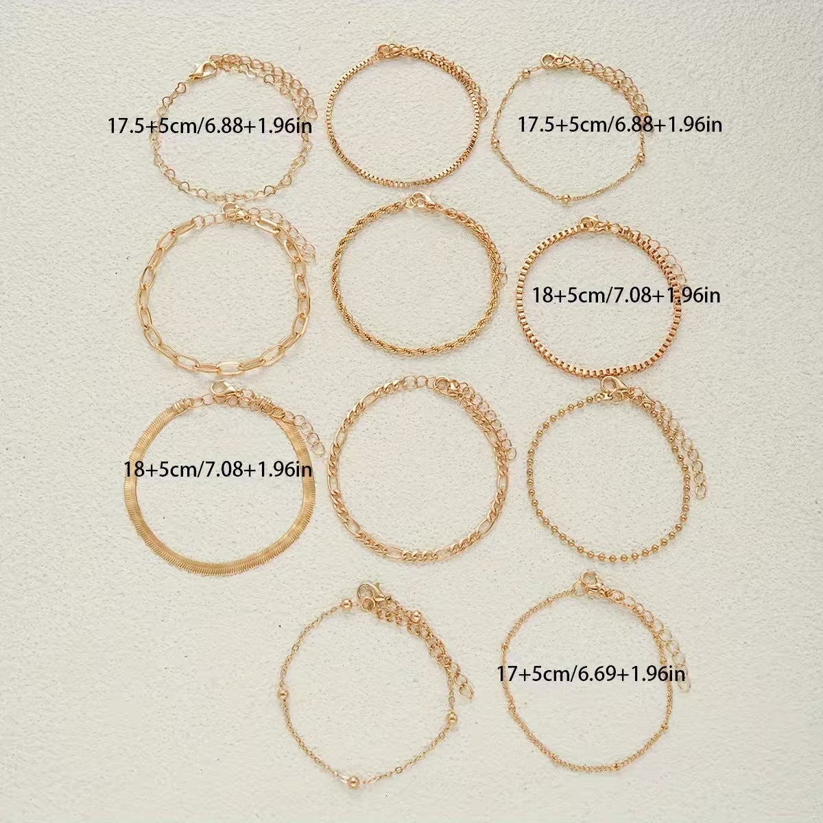 Women's Bohemian Minimalist Metal Chain Suit Bracelet