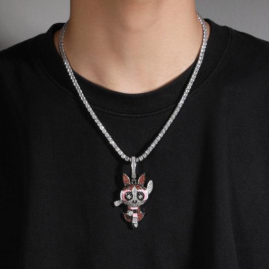 Women's & Men's Personalized Hip Hop Copper Material Pendants