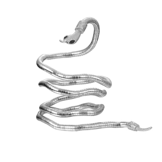 Women's Bendable Snake Adjustable Punk Shaped Gold Bracelets