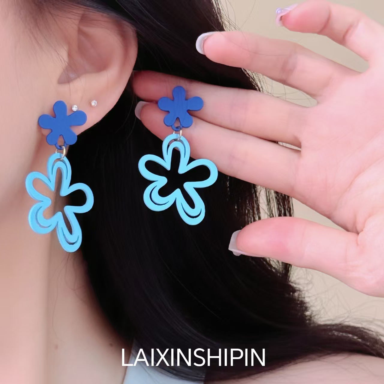 Women's Dopamine Flower Cute Sweet Cool Fashion Niche Rings