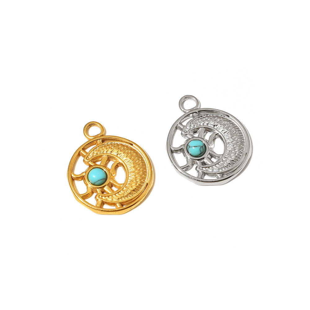 Versatile Women's Stainless Steel Gold-plated Bow Jewelry Accessories