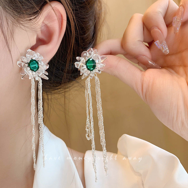 Women's Tassel For High Class Elegant Niche Earrings