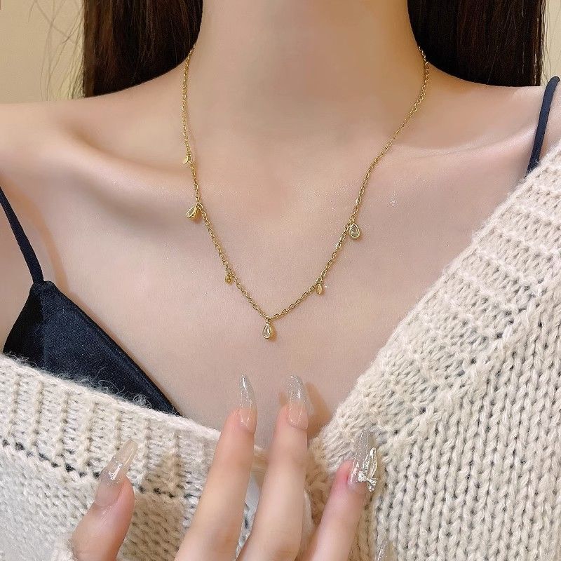 Interest Light Luxury Female Summer Clavicle Necklaces