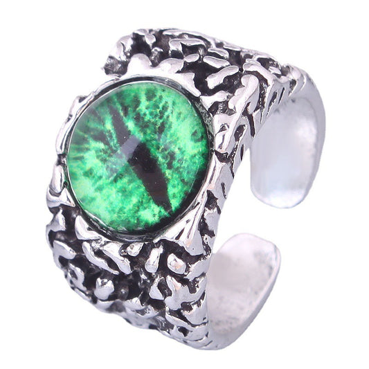Fashion Retro Simple Devil Eye Temperament Ring