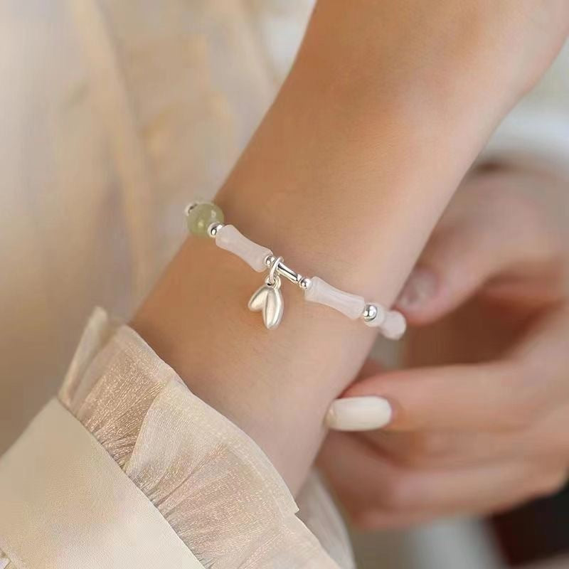 Chinese Style Bamboo Leaf Design Ancient Personality Bracelets
