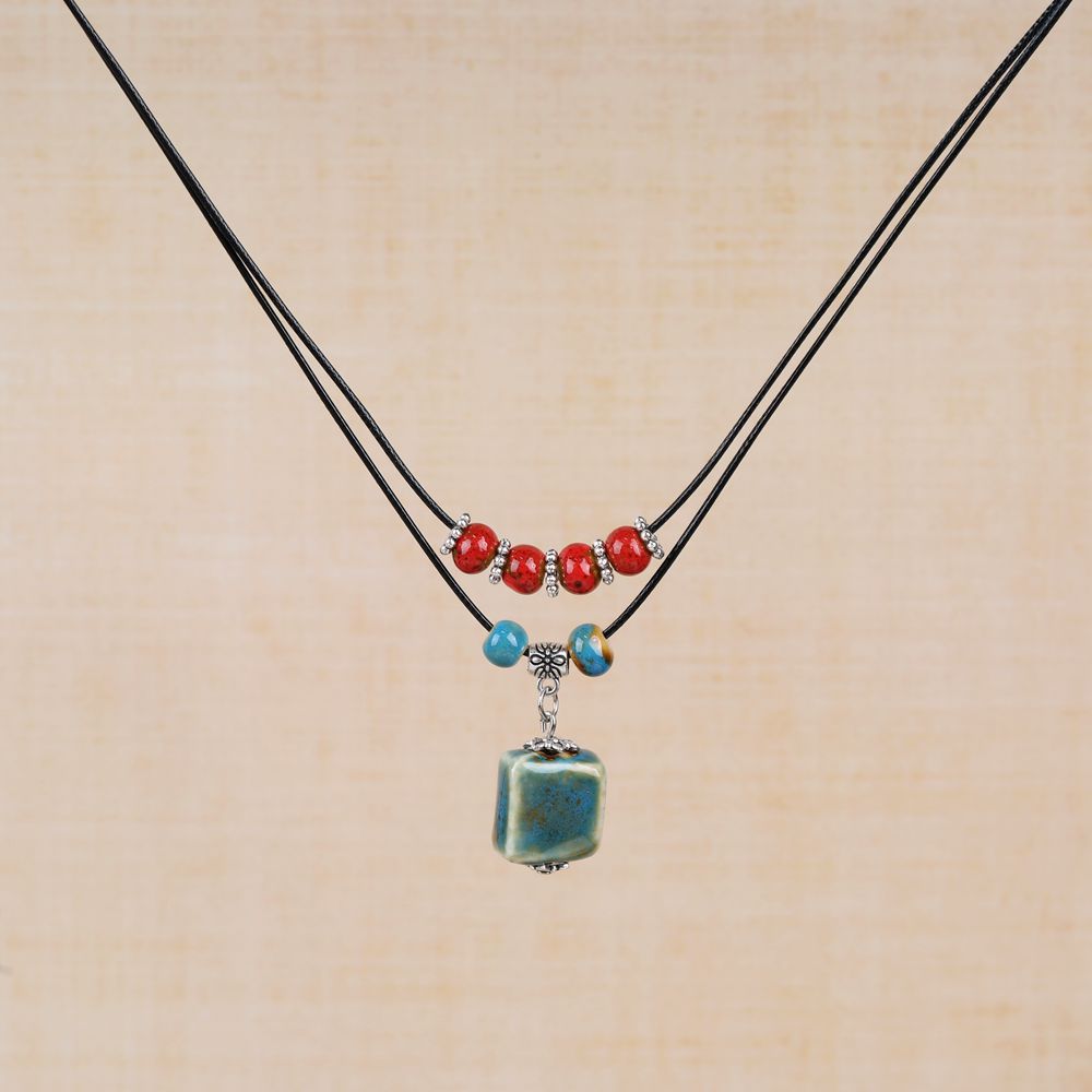 Chinese Ethnic Style Butterfly Niche Ancient Necklaces