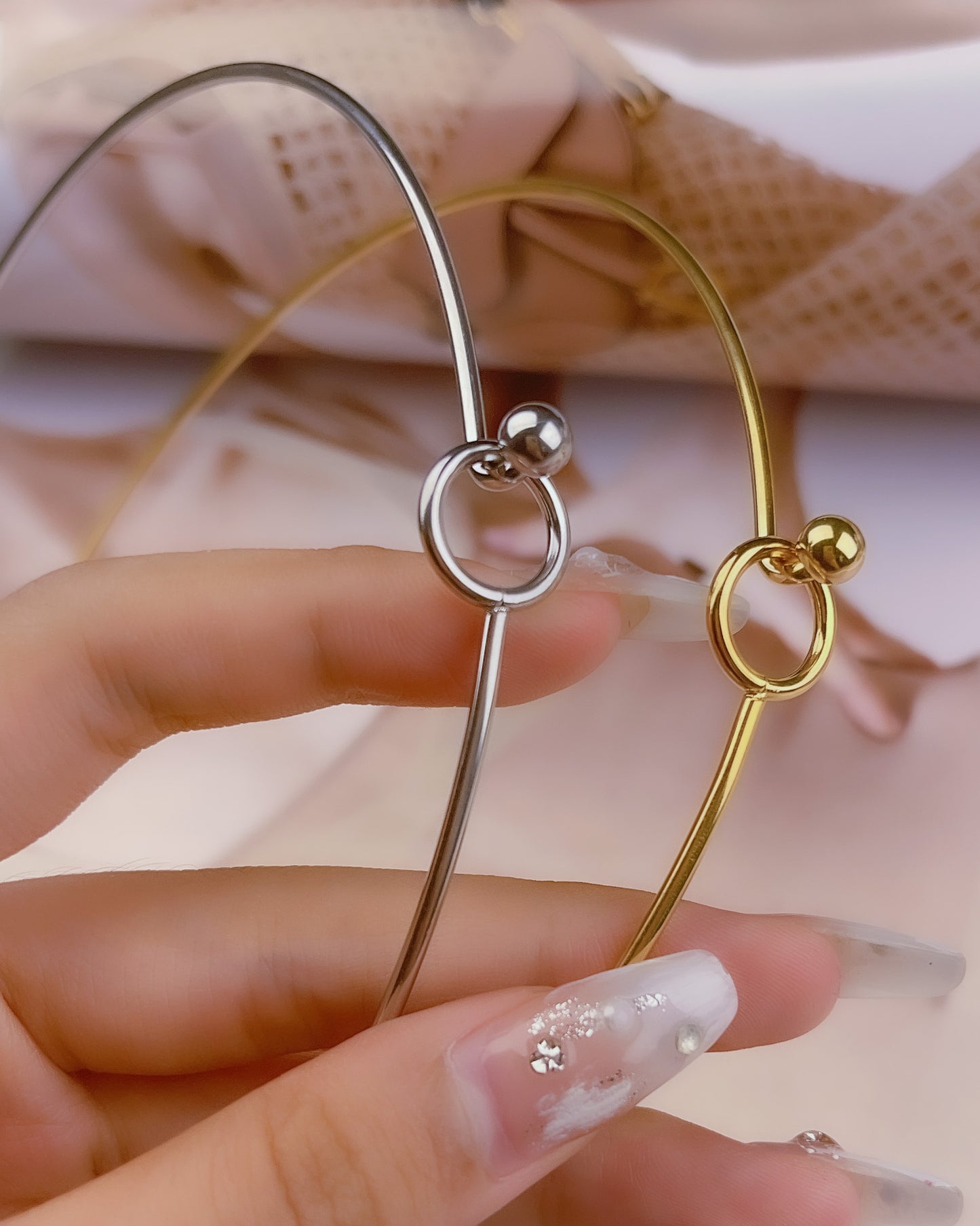 Titanium Steel Unique Bell-shaped Female Girlfriends Necklaces