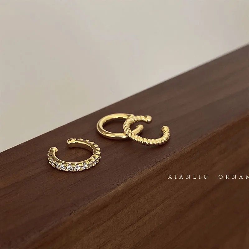 Clip Without Pierced Female Graceful Fashionable Retro Aloofness Earrings