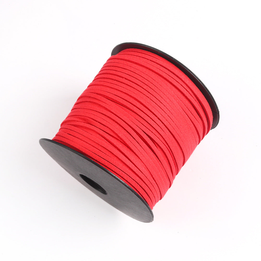 Cord Deerskin Veet Braided Rope Gift Jewelry Accessories