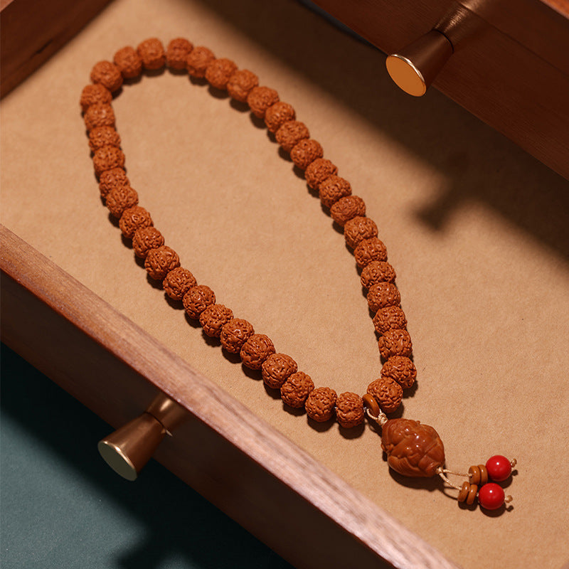 Men's Rosary Hand Toy High Oil Density Straight Cut Vajra Live Bracelet