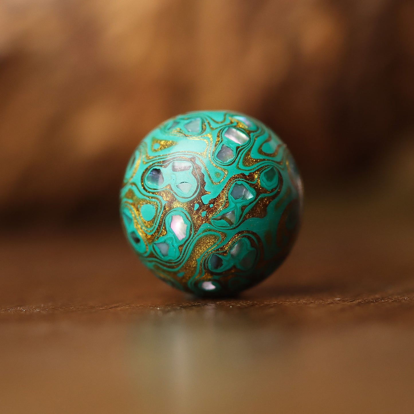 Large Paint Beads Single Bead Fine Bracelet