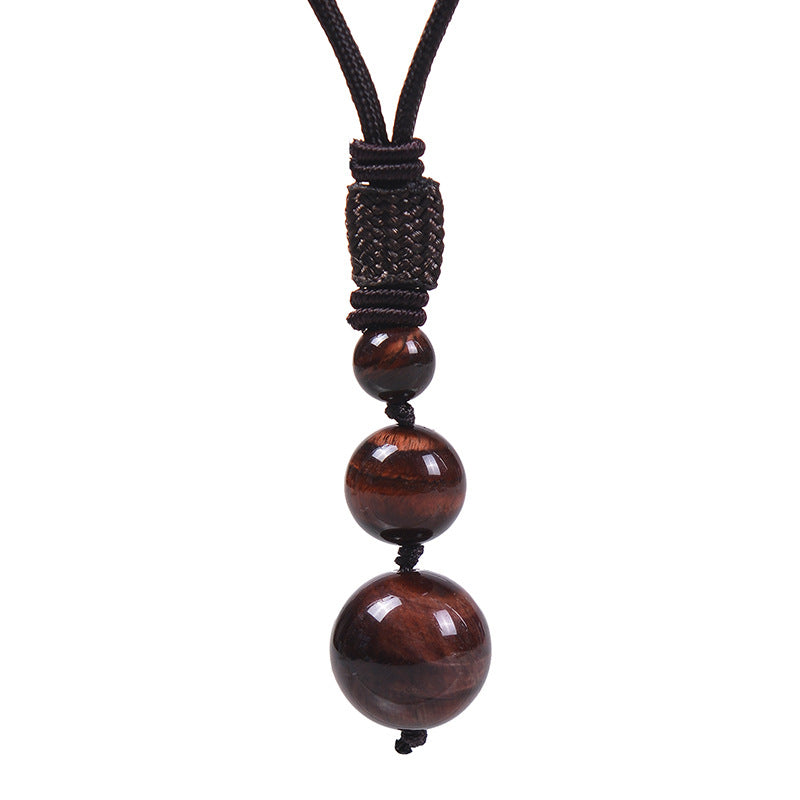 Women's & Men's Tigereye Natural Obsidian Amethyst For Necklaces