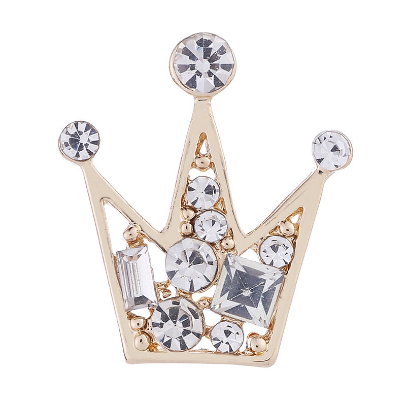 Men's Fashion Fashionmonger Business Corsage Crown Badge Minimalist Brooches