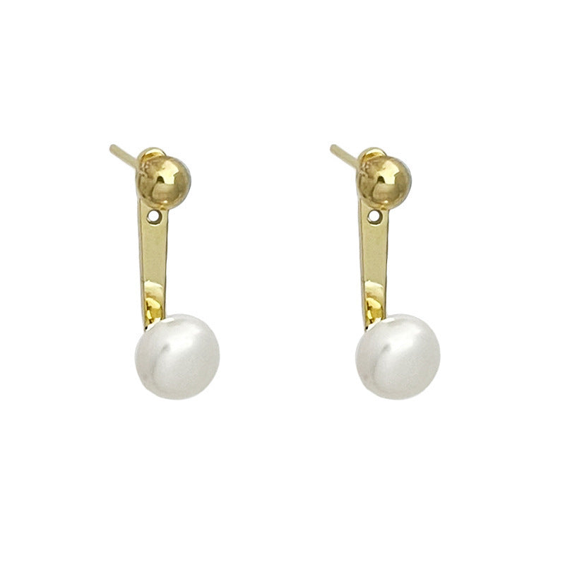 Women's Low Price Light Luxury Premium Temperamental Pearl Eardrops Rings