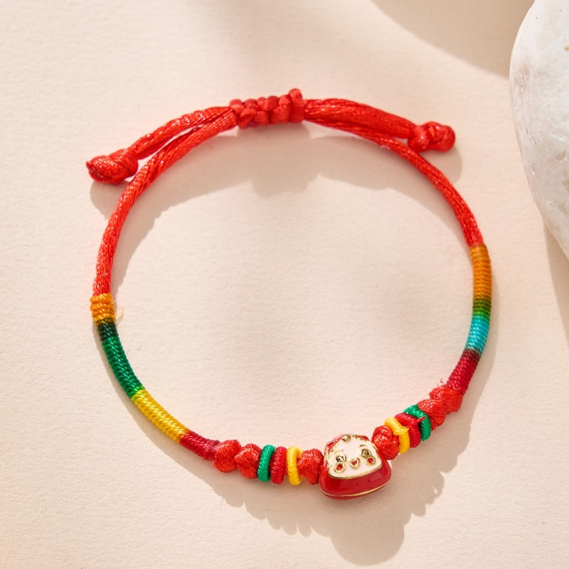 Children's Dragon Boat Festival Colorful Rope Hand-woven May Line Bracelets