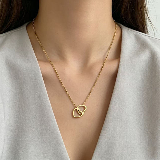 Women's Fashion Love For Trendy Design High-grade Light Luxury Personalized Clavicle Necklace