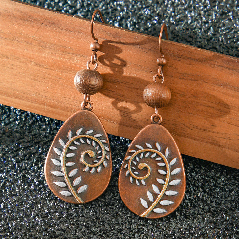 Attractive Antique Bohemian Ethnic Style Handmade Earrings