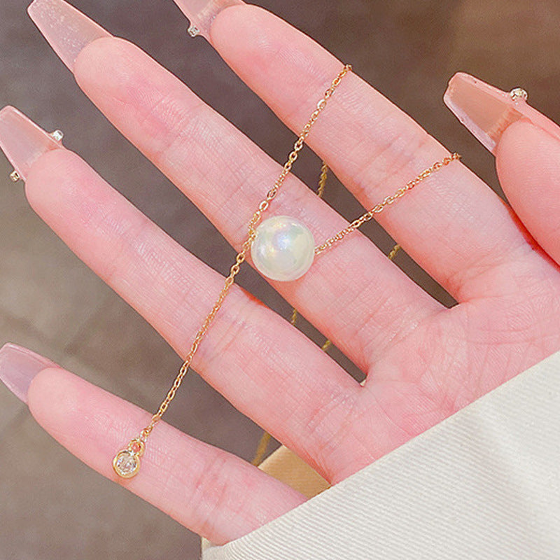 Women's Stitching Heart Clavicle Chain Light Luxury Necklaces