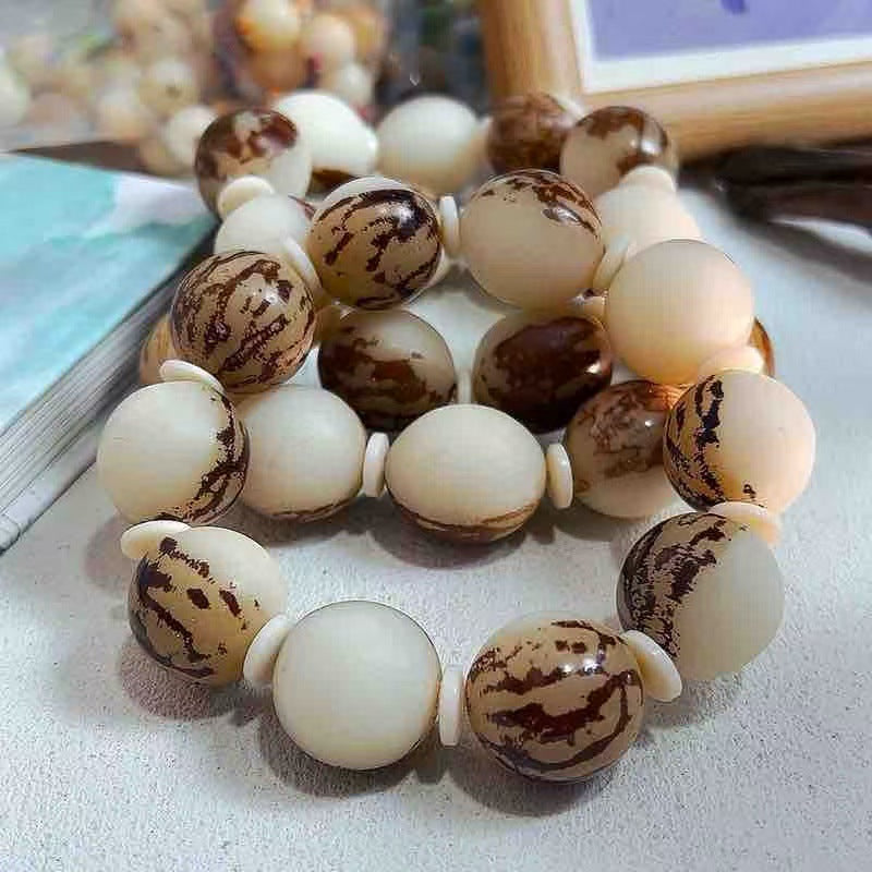 Root Beads Hand-held Car Crafts Three-sided Raw Bracelets
