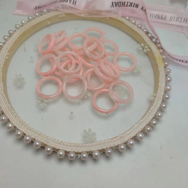 Female Single Material Sticky Accessory International Trade City Ring