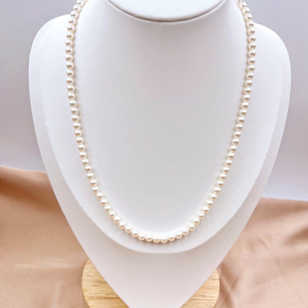 Women's Pearl Retro Affordable Luxury Fashion Trendy Clavicle Necklaces