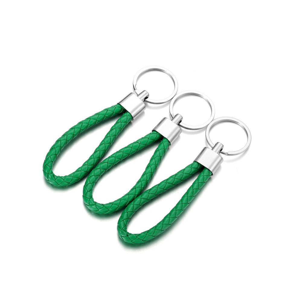 Color Creative Weaving Leather Rope Car Jewelry Accessories