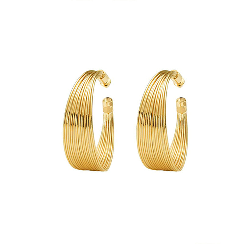 Durable Charming Bridal Exaggerated Metal Punk Bracelets