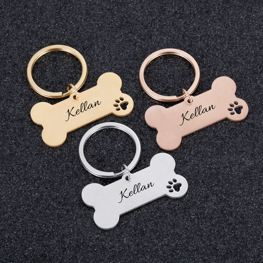 Personalized Pet Identity Tag Dog Engraved Collar