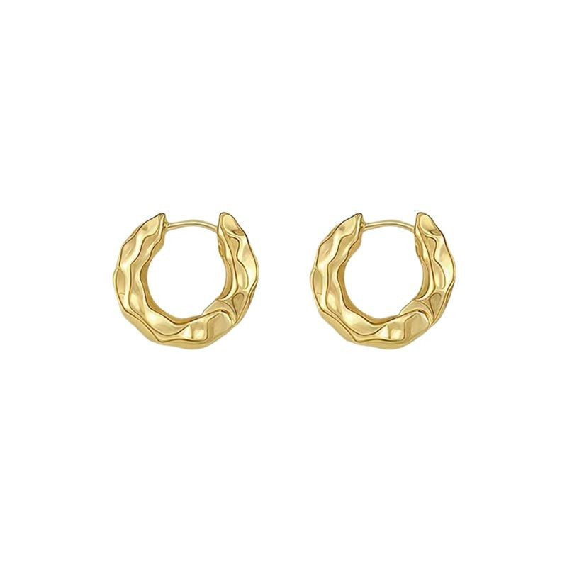 Retro Circle Trendy Light Luxury High-grade Ear Cold Style Earrings